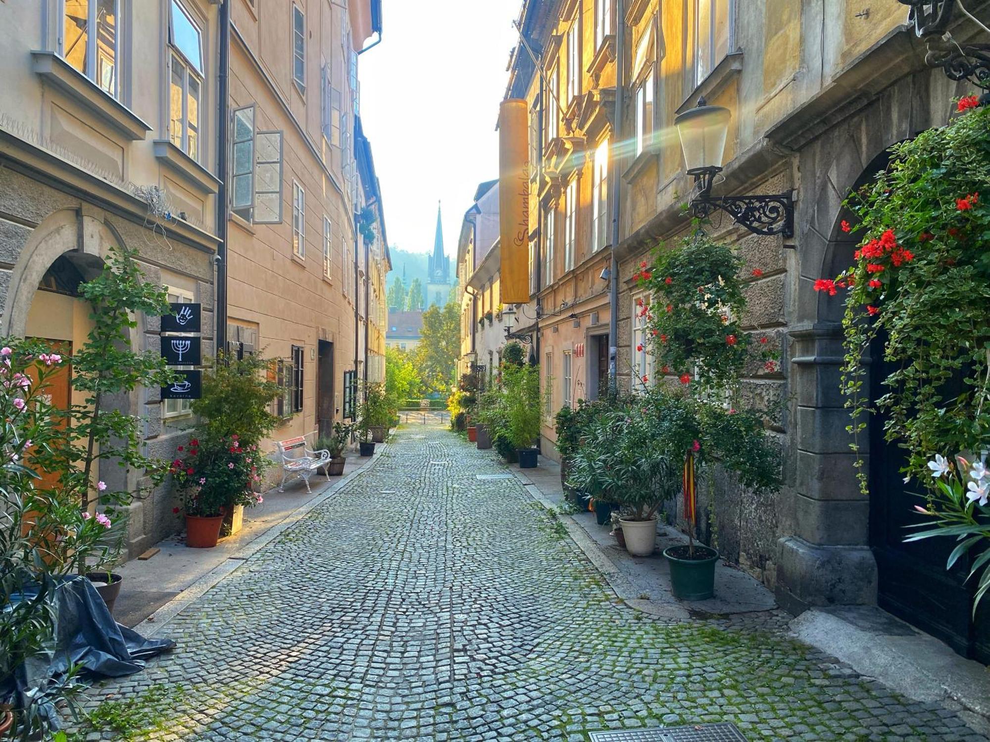 1Br Apartment On The Most Beautiful Street In Ljubljana Center Esterno foto